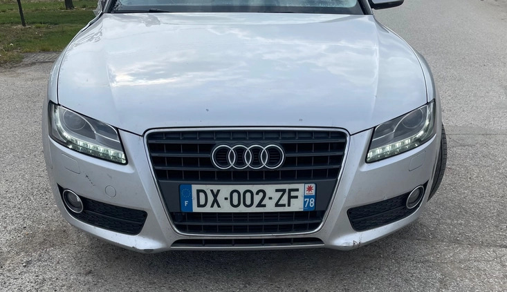 Audi A5 cena 23800 przebieg: 218000, rok produkcji 2010 z Warszawa małe 79